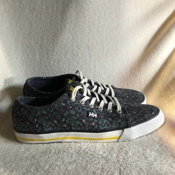 Helly Hansen fjord canvas shoe sneakers V2 floral flowers - Picture 3 of 8